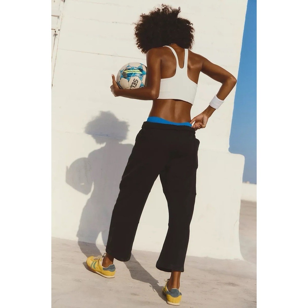 Free People Movement Top Score Barrel Pants Womens Black Size Small NWT - Picture 2 of 10